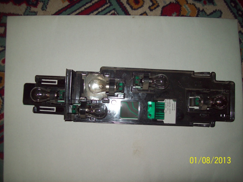 Заднии габариты в поворотниках — LADA 21099, 1,6 л., 2004 года ...