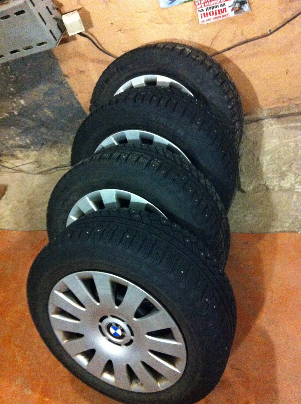 Шиномонтаж — BMW 3 series (E46), 2,5 л, 2001 года | шины | DRIVE2