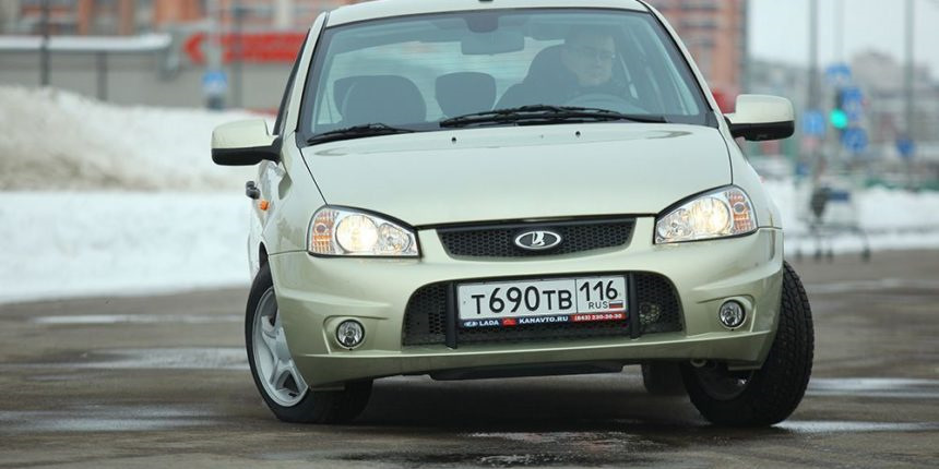 Lada Kalina электромобиль