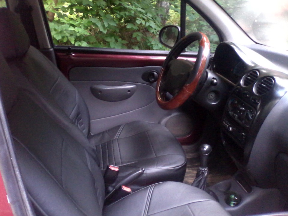 Новые чехлы Матиз ! — Daewoo Matiz (M100/M150), 0,8 л, 2009 года ...