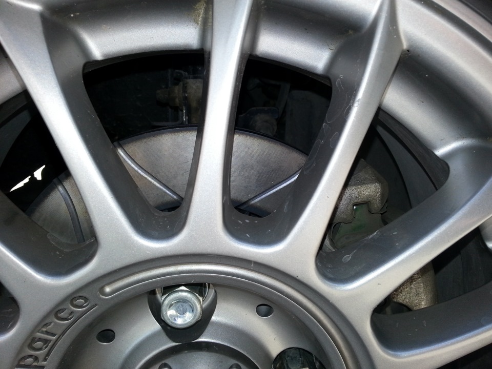 Биения рулевого колеса при торможении — Chevrolet Aveo Sedan (1G), 1,8 ...