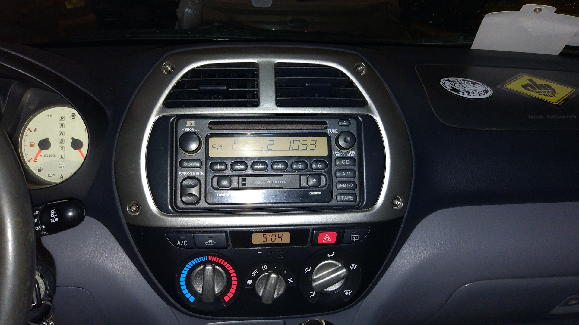 рав 4 2 поколение магнитола