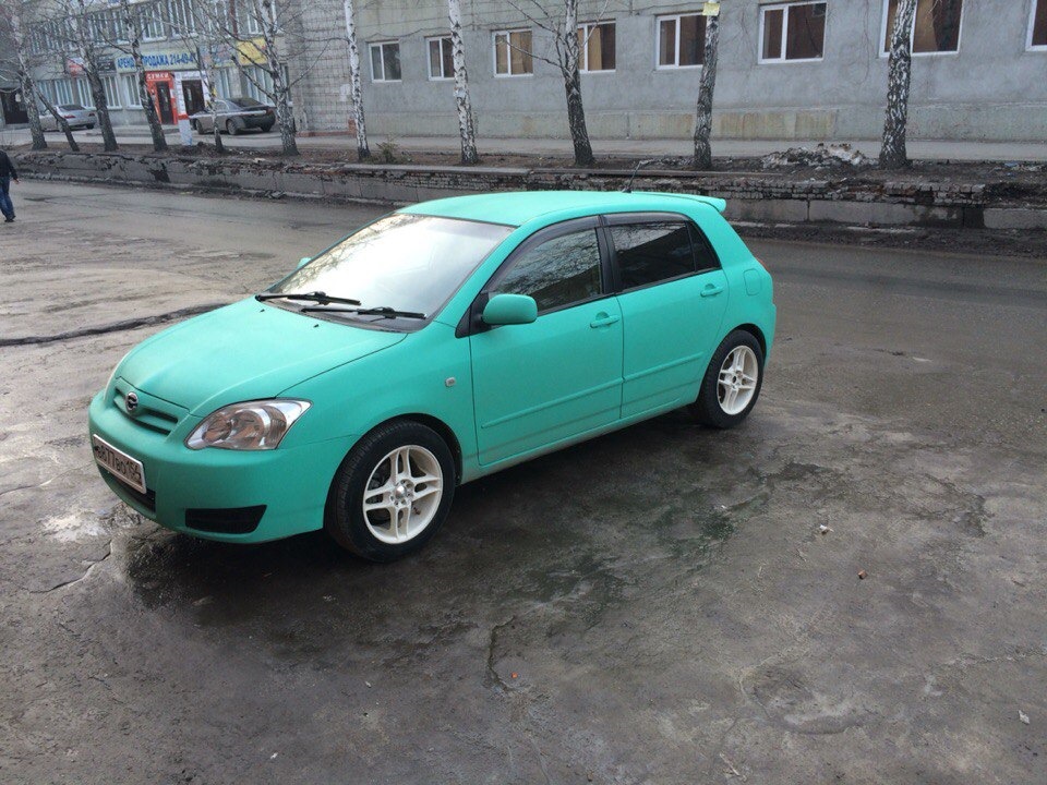 переобувка+мойка — Toyota Corolla RunX, 1,5 л., 2005 года | колёсные ...