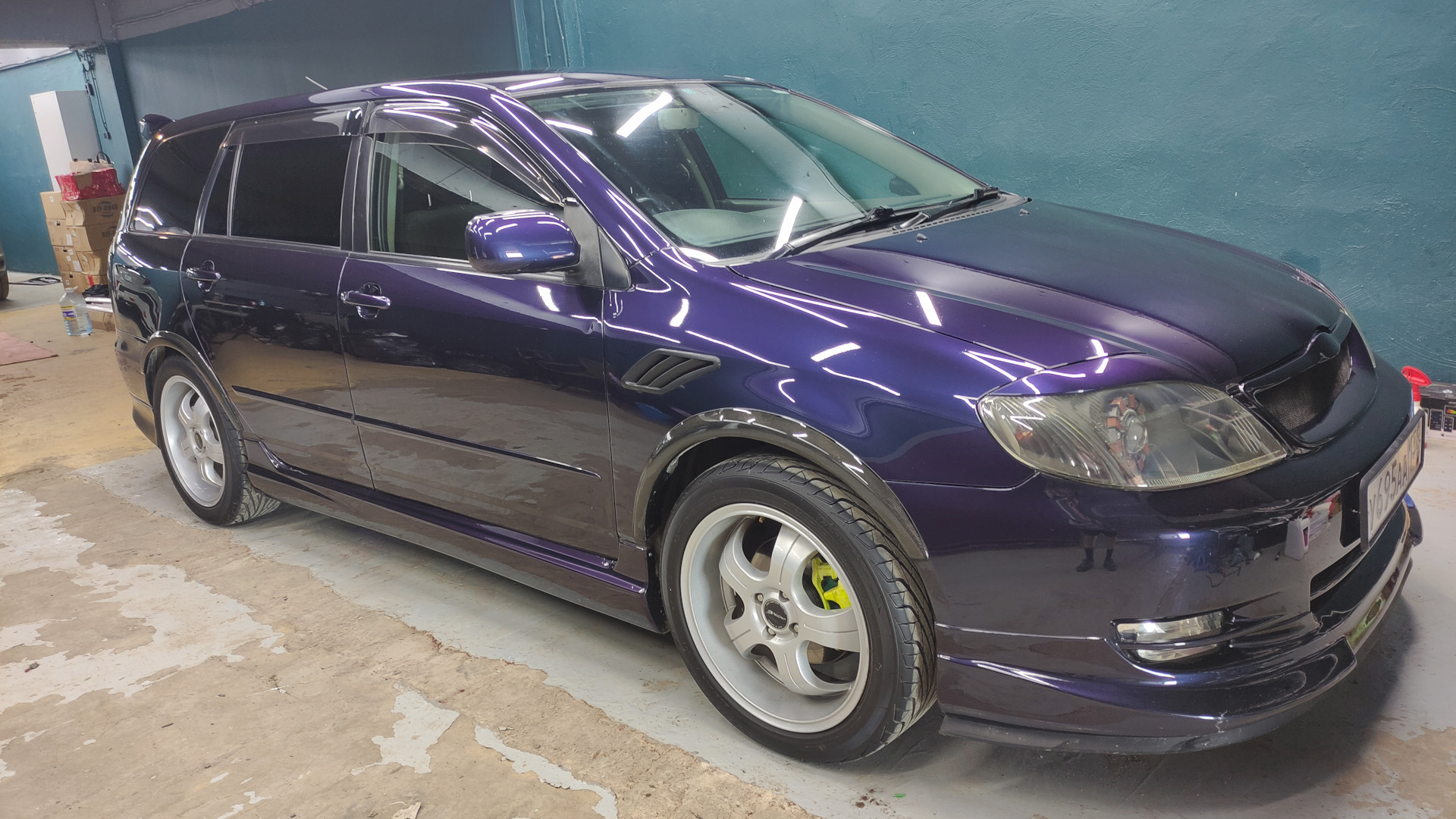 Toyota E120 1.5 бензиновый 2002 | Dark purple mica ♫♫ на DRIVE2