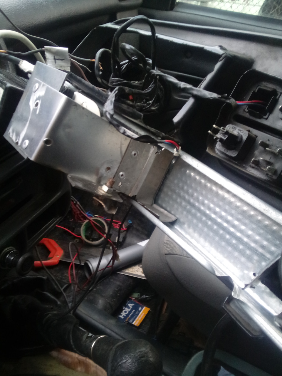 Тросик ноги/грудь пока не подключен — Lada 2120 Надежда