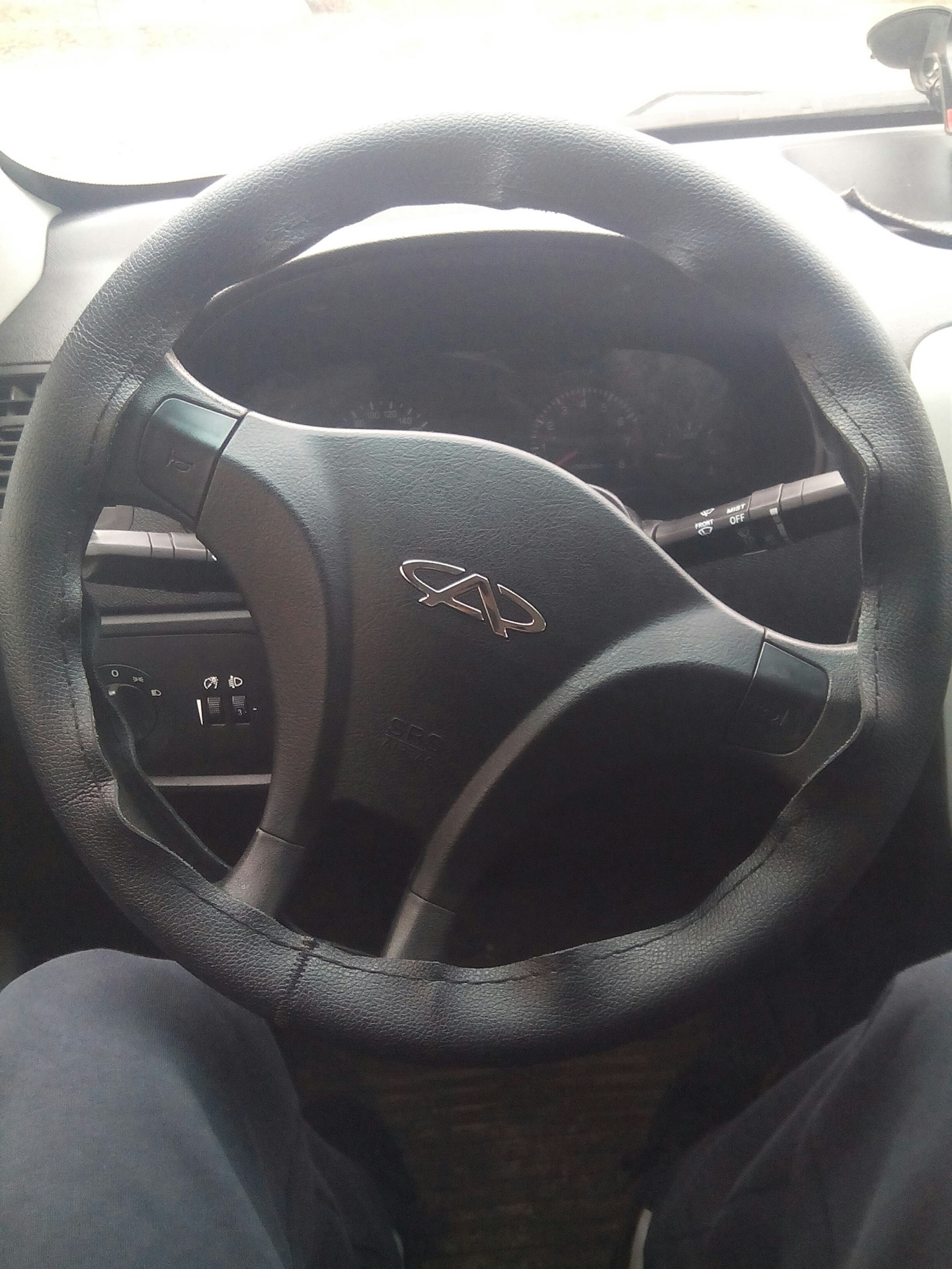 Оплетка на руль — Chery A13, 1,5 л, 2014 года | аксессуары | DRIVE2