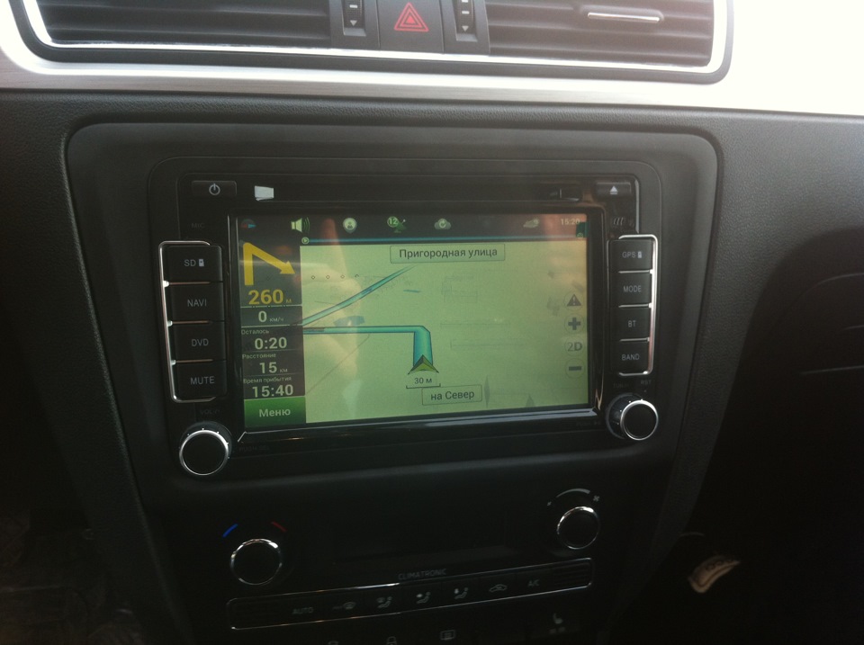 Установка штатной магнитолы Trinity на Skoda Rapid — DRIVE2