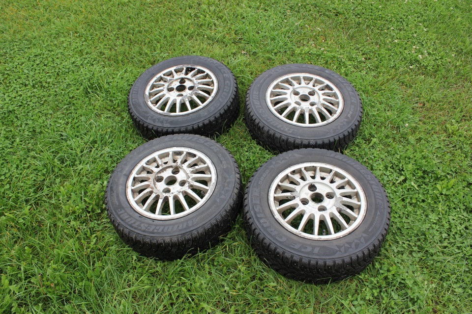 (Продажа) Оригиналные диски AUDI 14" с зимней резиной — Сообщество ...