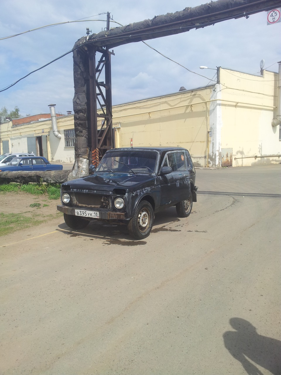 покраска — Lada 4x4 3D, 1,7 л, 1994 года | кузовной ремонт | DRIVE2