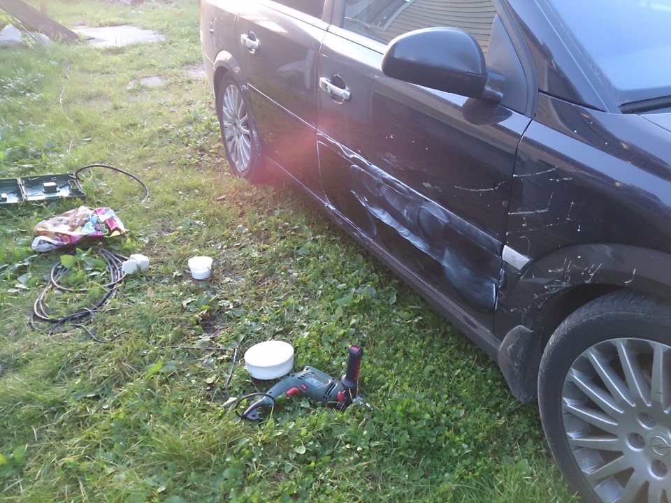 Чем лучше полировать краску? — Opel Vectra C, 2 л, 2007 года | своими ...