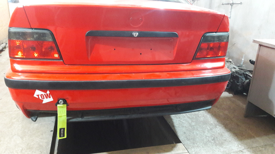 Задний бампер на месте! — BMW 3 series (E36), 2,5 л, 1992 года ...