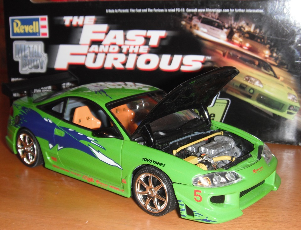 Fast furious машинка. Mitsubishi Eclipse fast and Furious 1. Mitsubishi Eclipse 1/25. Mitsubishi Eclipse Форсаж 2 модель. Митсубиси Эклипс 95.