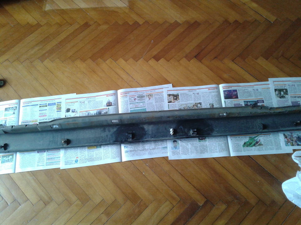 Накладка на порог — Subaru Impreza WRX STI (GD), 2 л, 2001 года ...