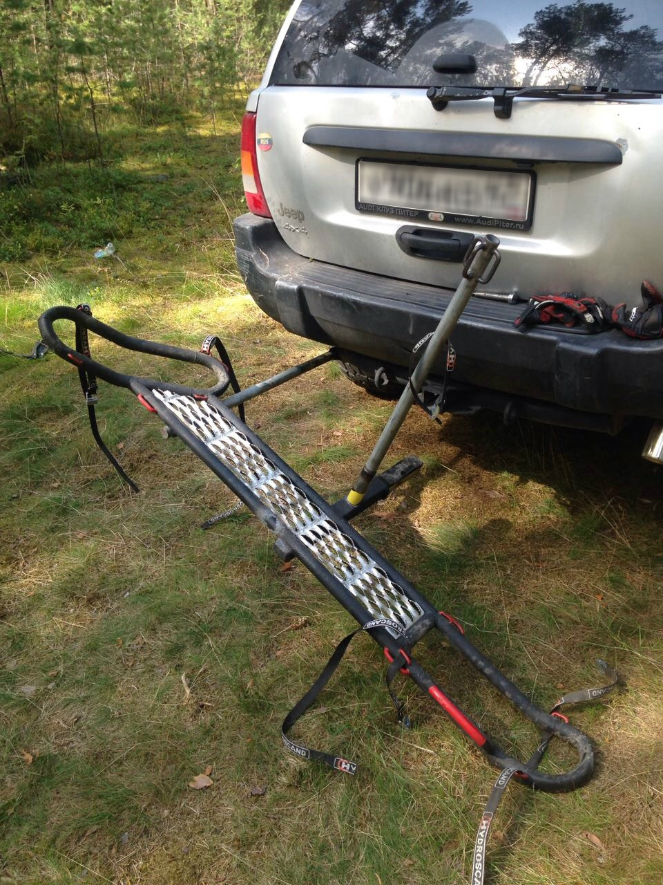 Мотохвост для питбайка — Jeep Grand Cherokee (WJ), 4 л, 2004 года ...