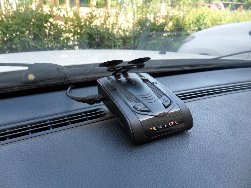 Анти-радар Sho-me STR-8210 — Mitsubishi Lancer IX, 1,6 л, 2006 года ...