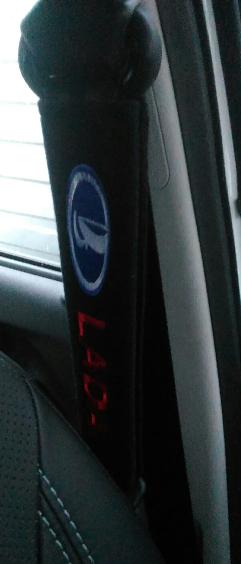 Декоративный чехол на ремень безопасности — Lada Гранта Лифтбек (1G), 1 ...