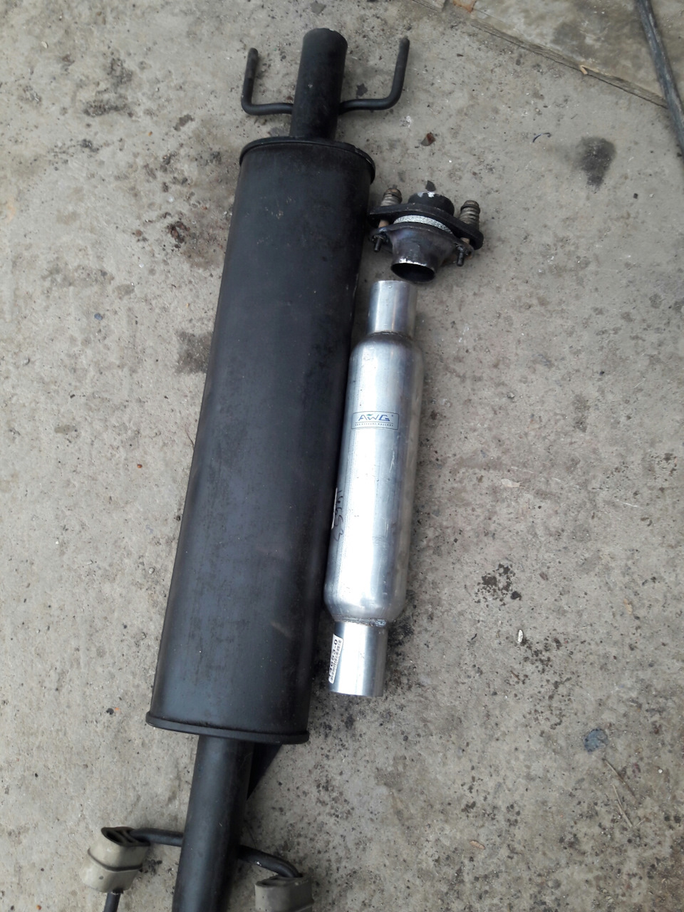 Замена выхлопной системы — DRIVE2