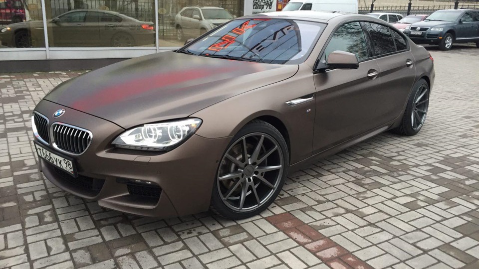 bmw 6 f06 матовая