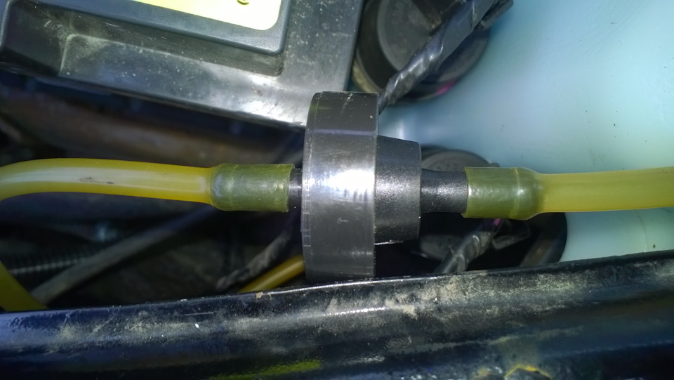 доработка омывателя заднего стекла — Lada Приора универсал, 1,6 л, 2011 ...