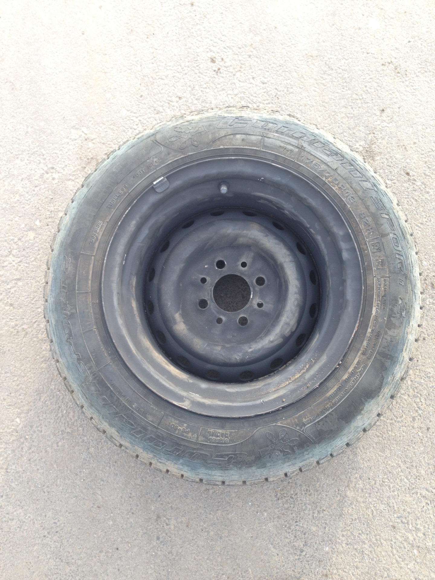 Натянул резину на Разварки — Lada 2108, 1,5 л, 1993 года | стайлинг ...