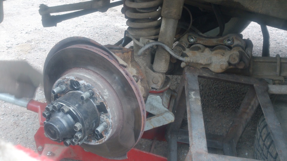 Замена вкладышей шкворней — УАЗ Patriot, 2,3 л, 2012 года | своими ...