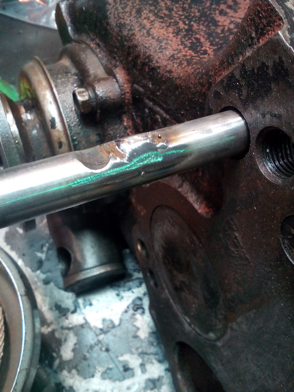 Вылечил раздатку. И опять не понятно, как работают слесаря в ...