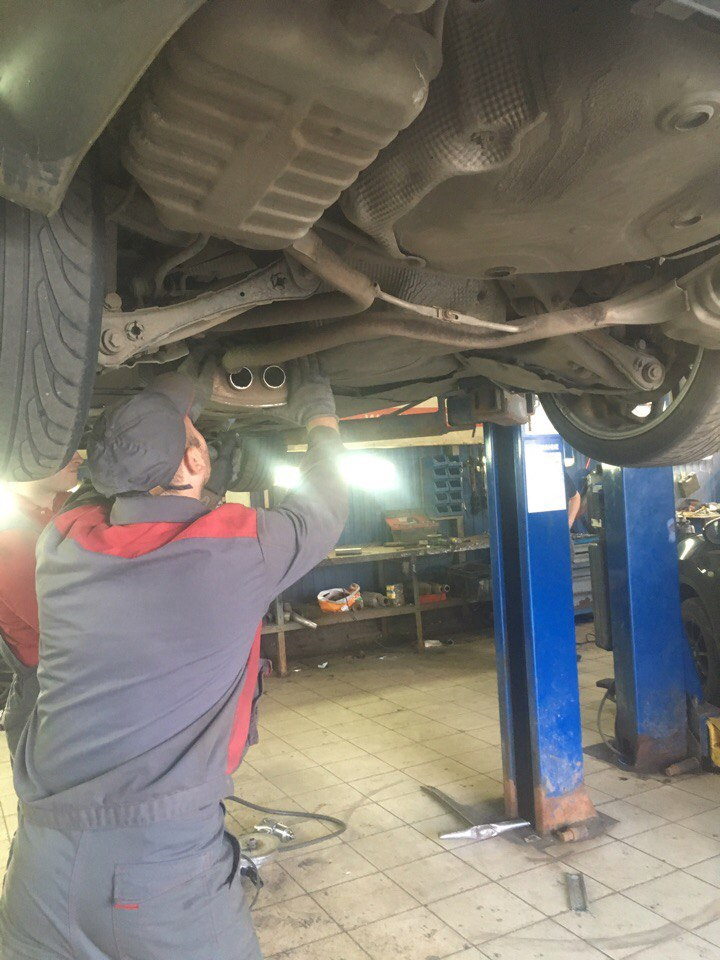 Удаление резонатора — Audi A4 (B6), 1,8 л, 2003 года | тюнинг | DRIVE2