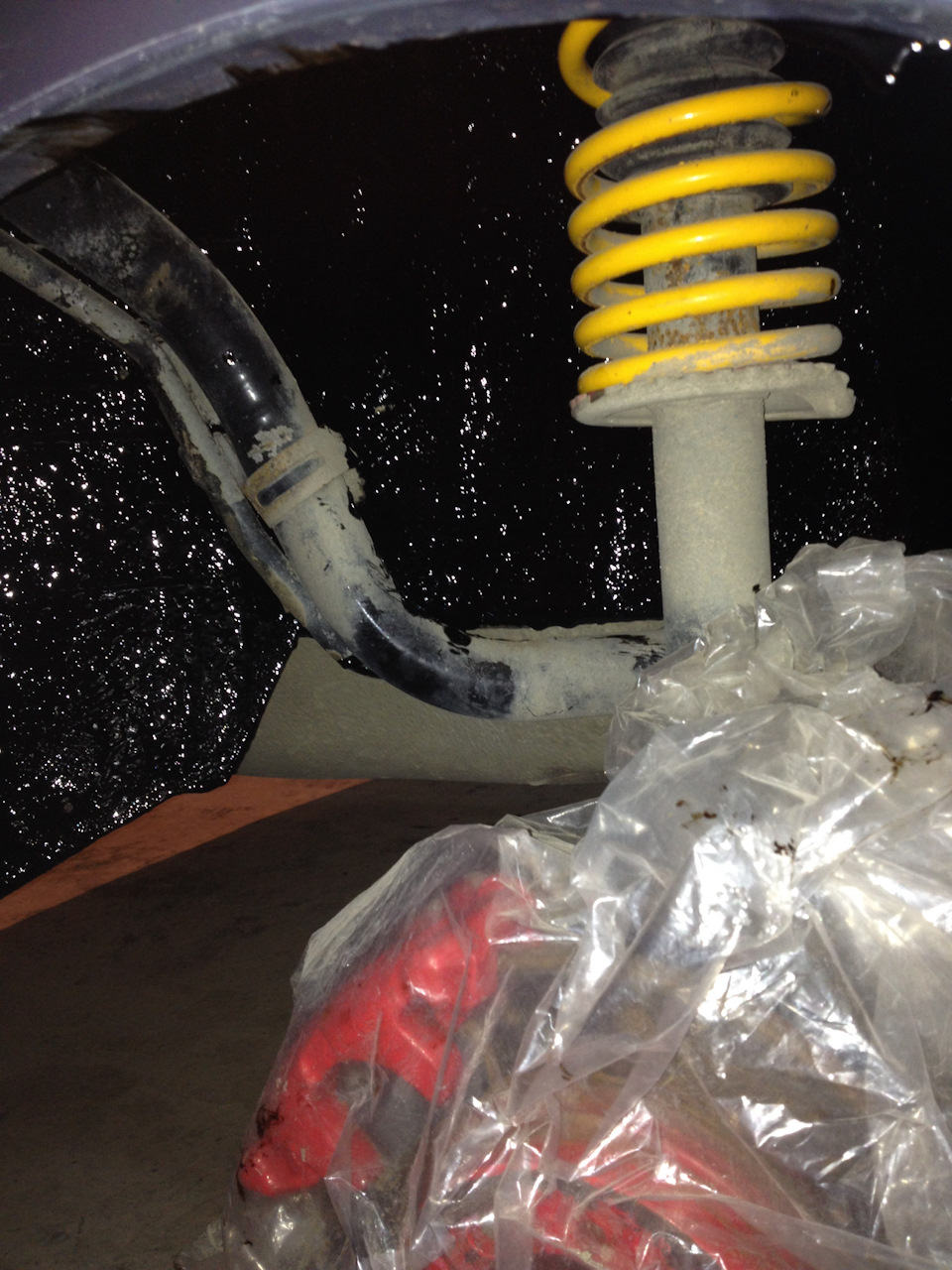 Антикоррозийная зашита задних арок)) — Lada Приора седан, 1,6 л, 2007 ...