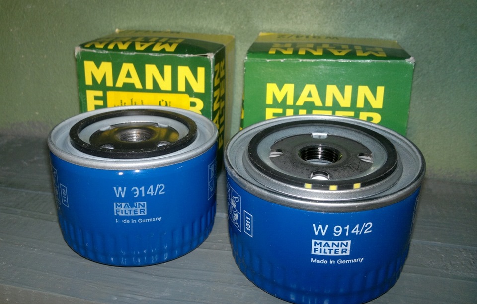 Масляный фильтр MANN W914/2.Попалась подделка. — Lada Калина 2 хэтчбек .