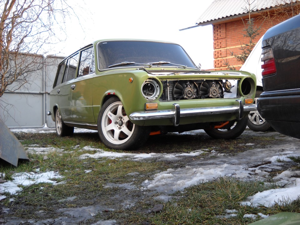 Короткие сошки и окончательная установка рычагов. — Lada 2102, 2 л ...