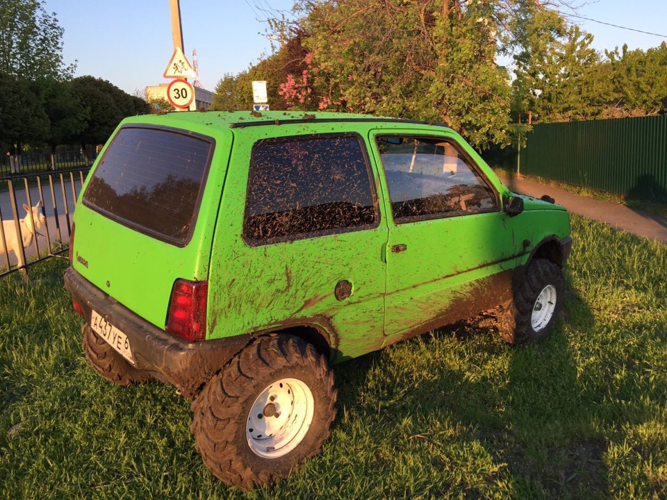 Пожалуйста ока. Ока окушка машина. Лада Ока Wrangler. Лада Ока таракан. Ока на разварках r12.