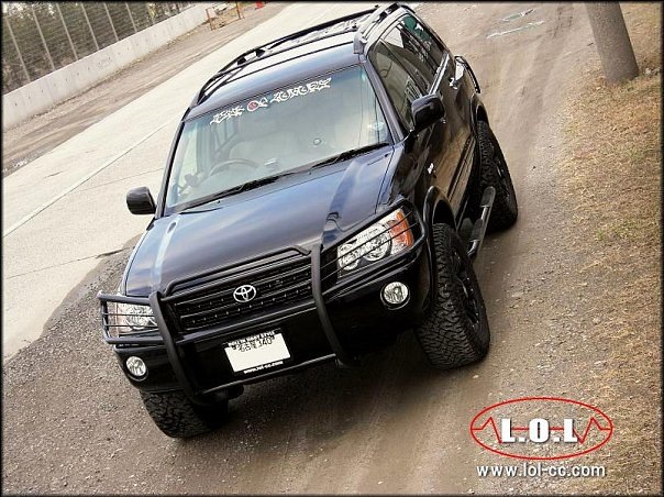 Toyota Highlander оффроуд