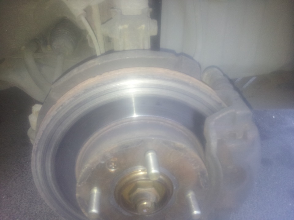 Замена тормозных дисков и колодок. — KIA Picanto (1G), 1 л, 2010 года ...