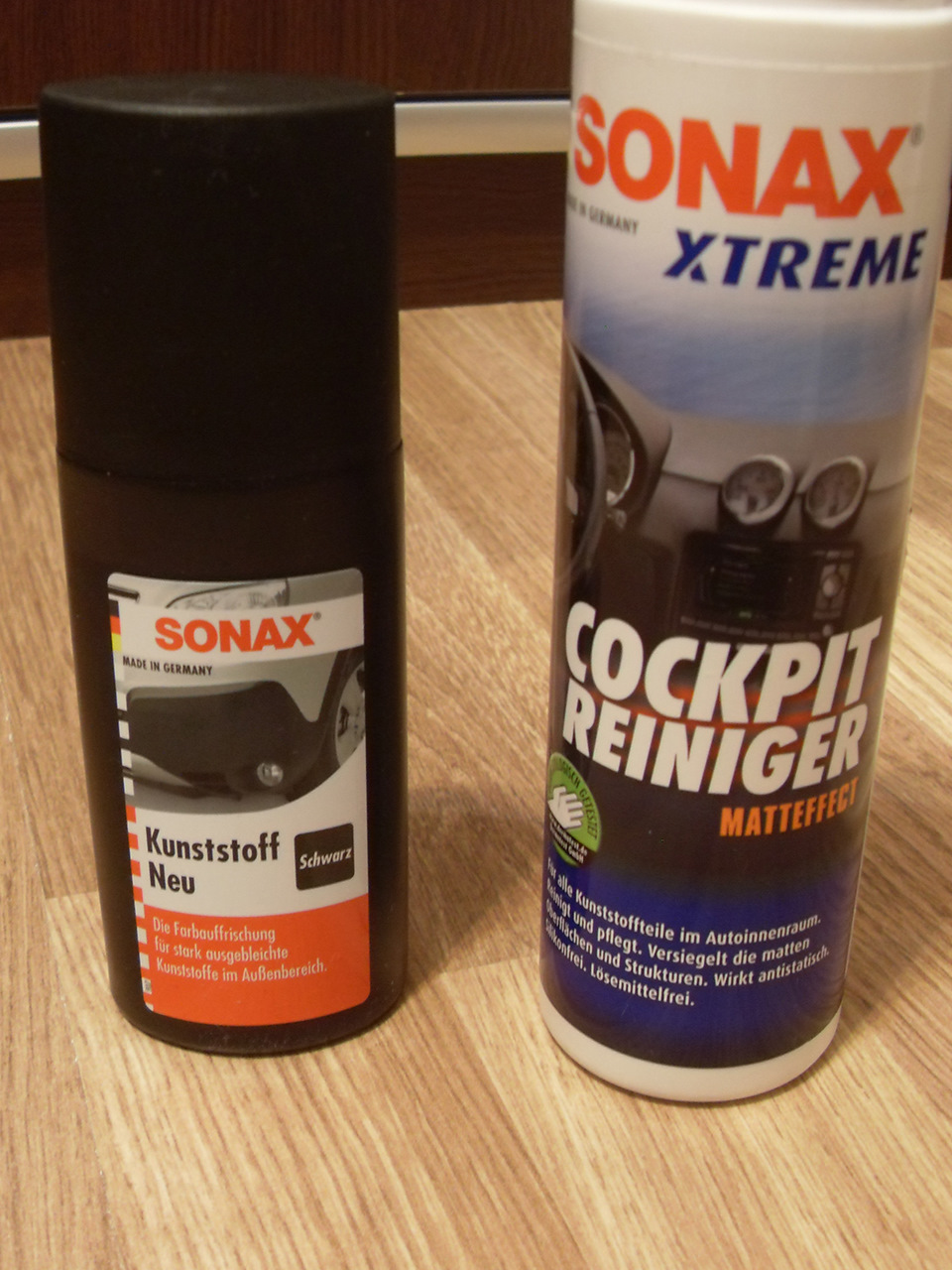 Koch TWIN WAX для ЛКП и Sonax для платика — Skoda Octavia A5 Mk2, 1,6 л ...