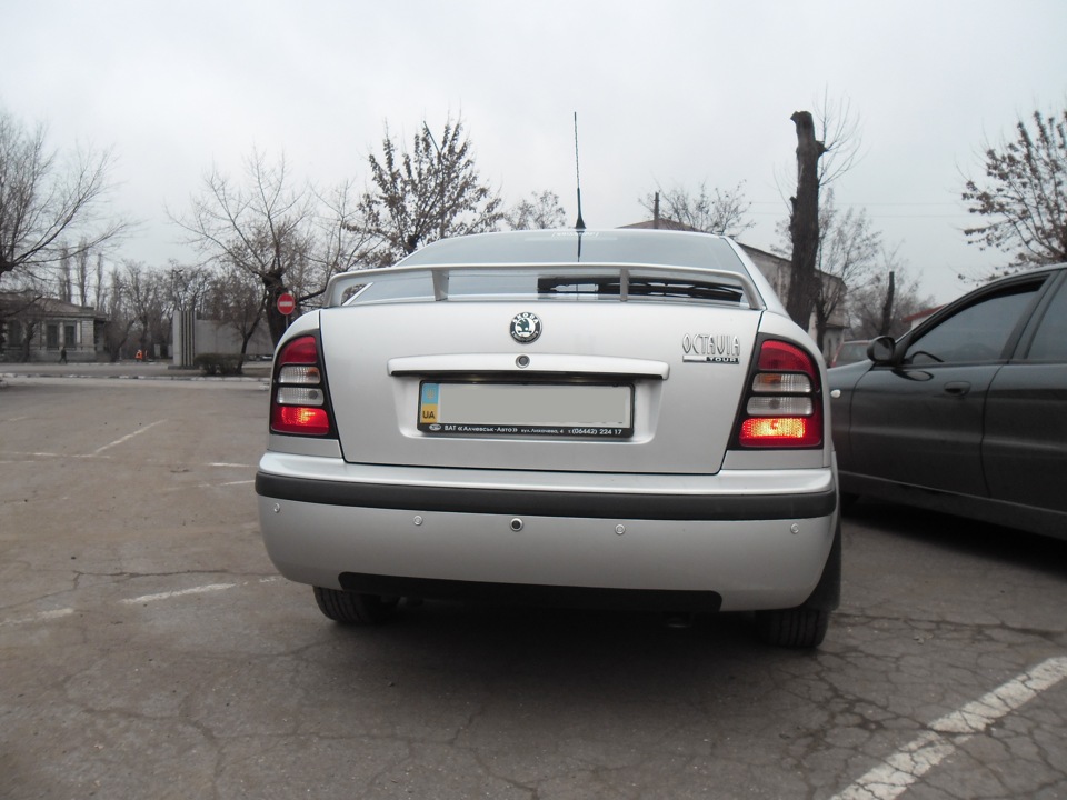 Накладки на задние фонари — Skoda Octavia A4 Mk1, 1,9 л, 2007 года ...