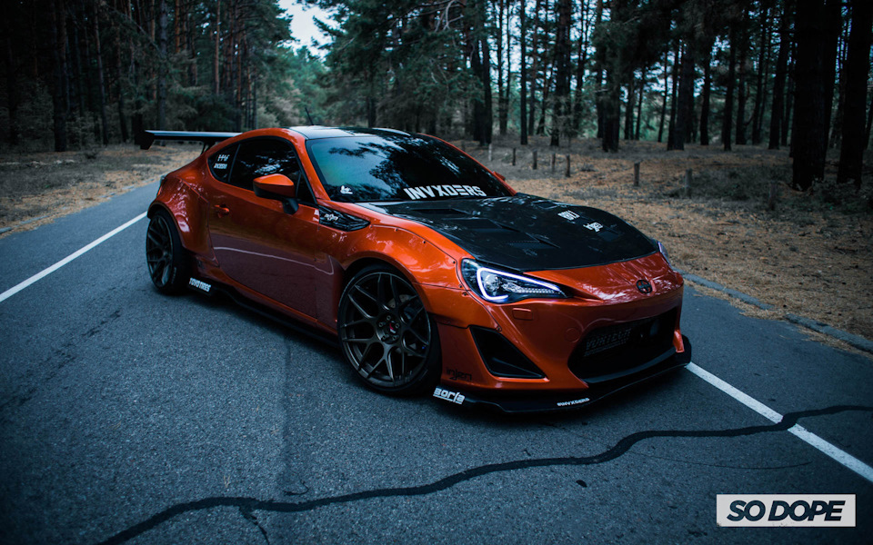 Toyota Gt86 Rocket Bunny V1 Invaders Drive2