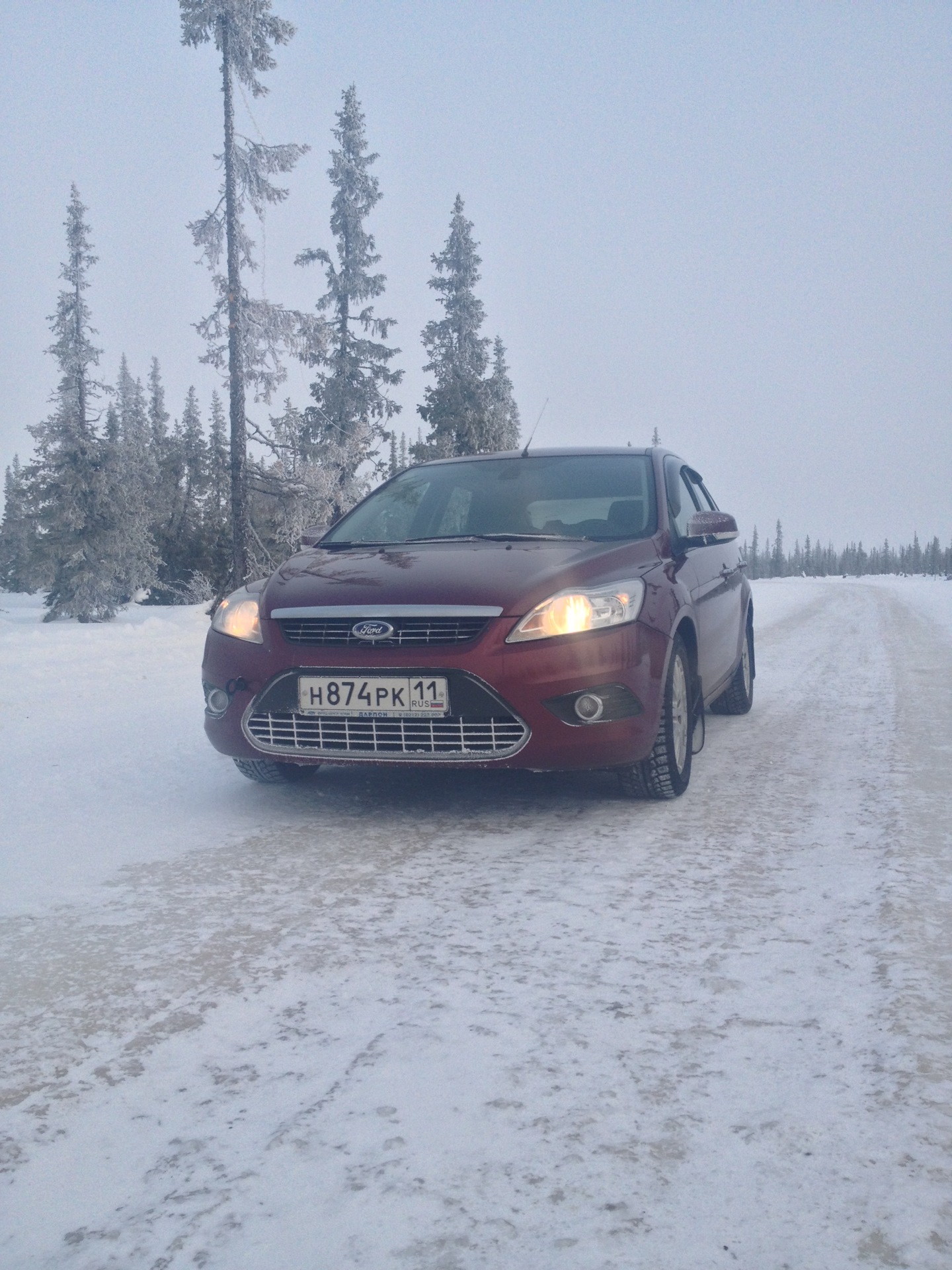 Сыктывкар — Нарьян-Мар — Ford Focus II Hatchback, 1,6 л, 2009 года ...