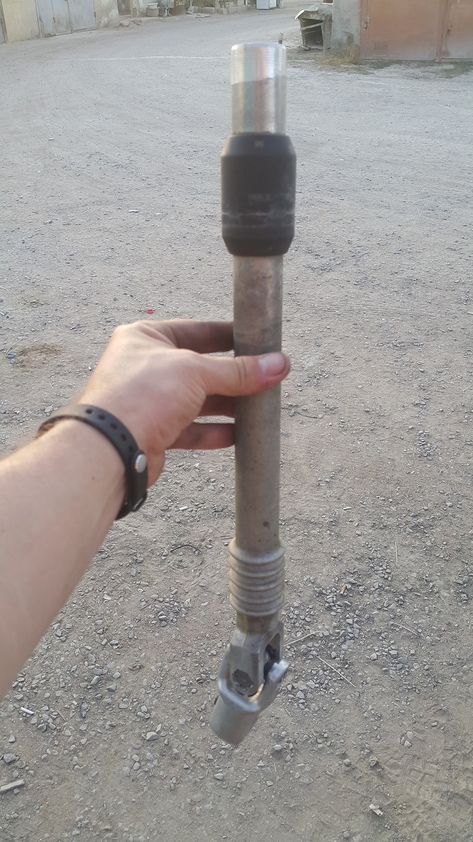 51.Замена крестовины рулевого карданчика. — BMW 5 series (E39), 2,5 л ...