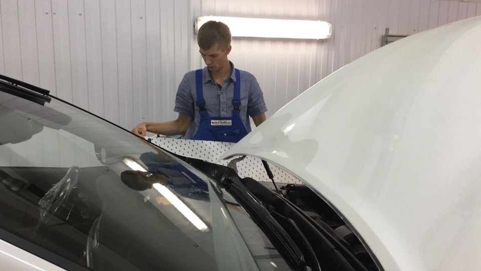 Защита капота от сколов — Autostudio на DRIVE2
