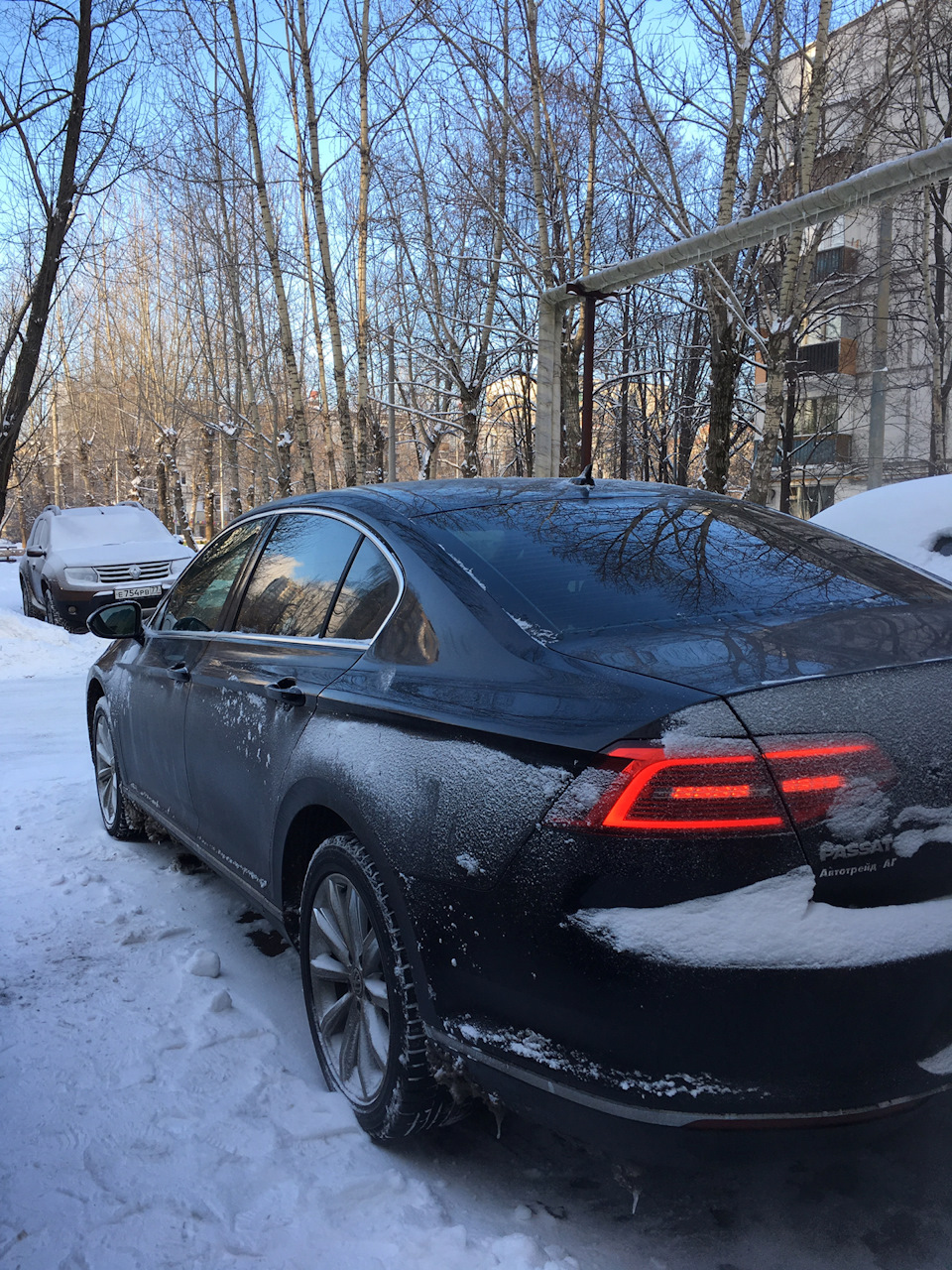 26 ❄️за окном. Прогрев — Volkswagen Passat B8, 1,4 л, 2016 года |  наблюдение | DRIVE2