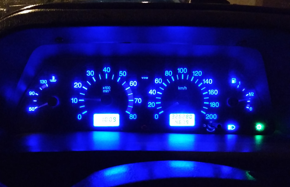 Пересвет приборной панели 2114 — Lada 2114, 1,5 л, 2005 года | стайлинг ...