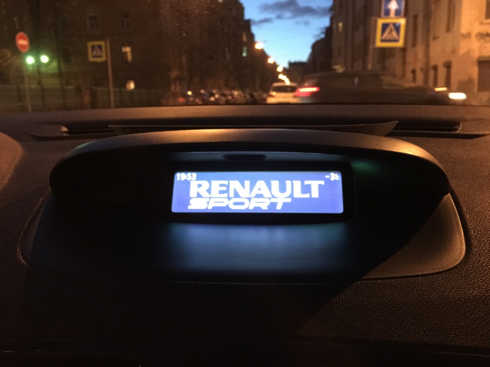 Активация rs monitor renault