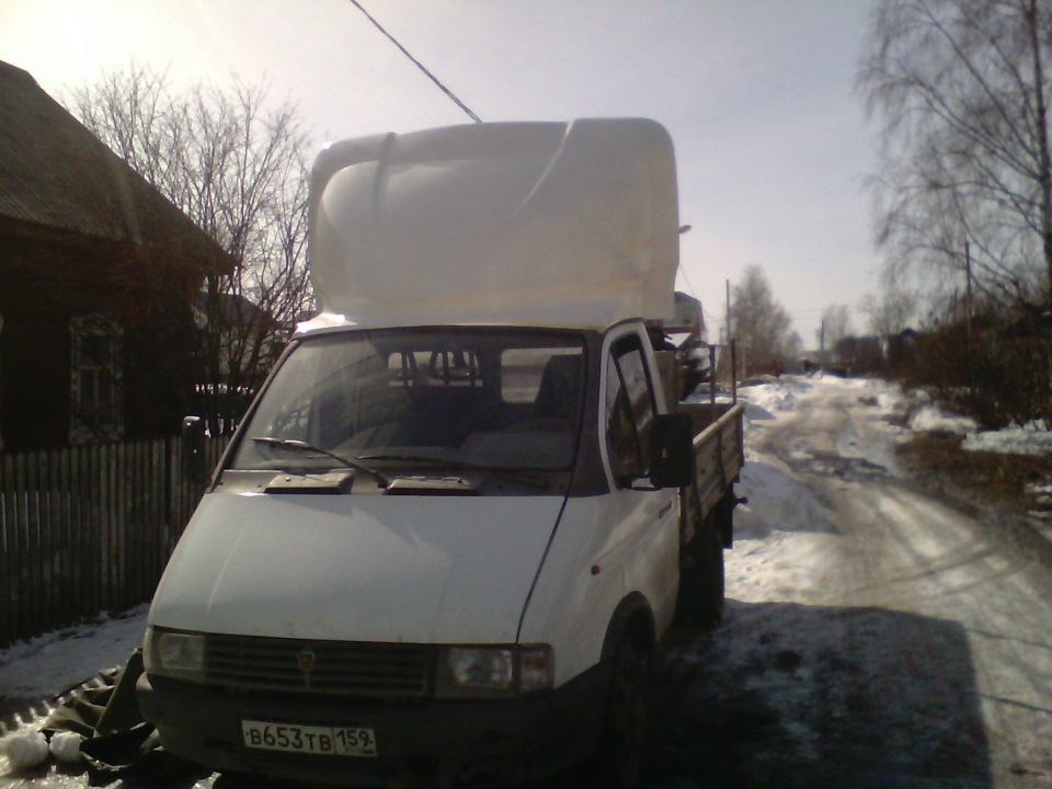 4 Спойлер — ГАЗ Газель, 2,4 л, 2001 года | аксессуары | DRIVE2