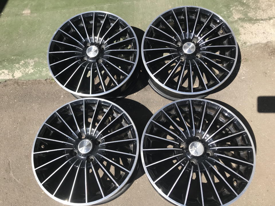 Литые диски Hyundai Solaris Kia Rio Suzuki Liana 6Jx15 ET48 4x100 на ...