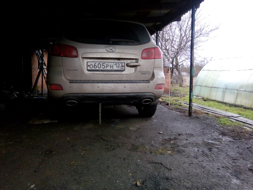 Photo from the logbook Hyundai Santa Fe (2G)