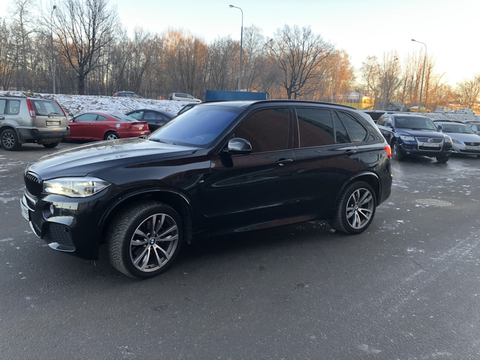#11 Затонировался — BMW X5 (F15), 3 л, 2014 года | другое | DRIVE2