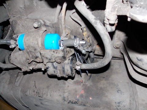 Ревизия бензонасоса и подготовка к снятию топливного бака. ) - Opel Vectra B, 1,