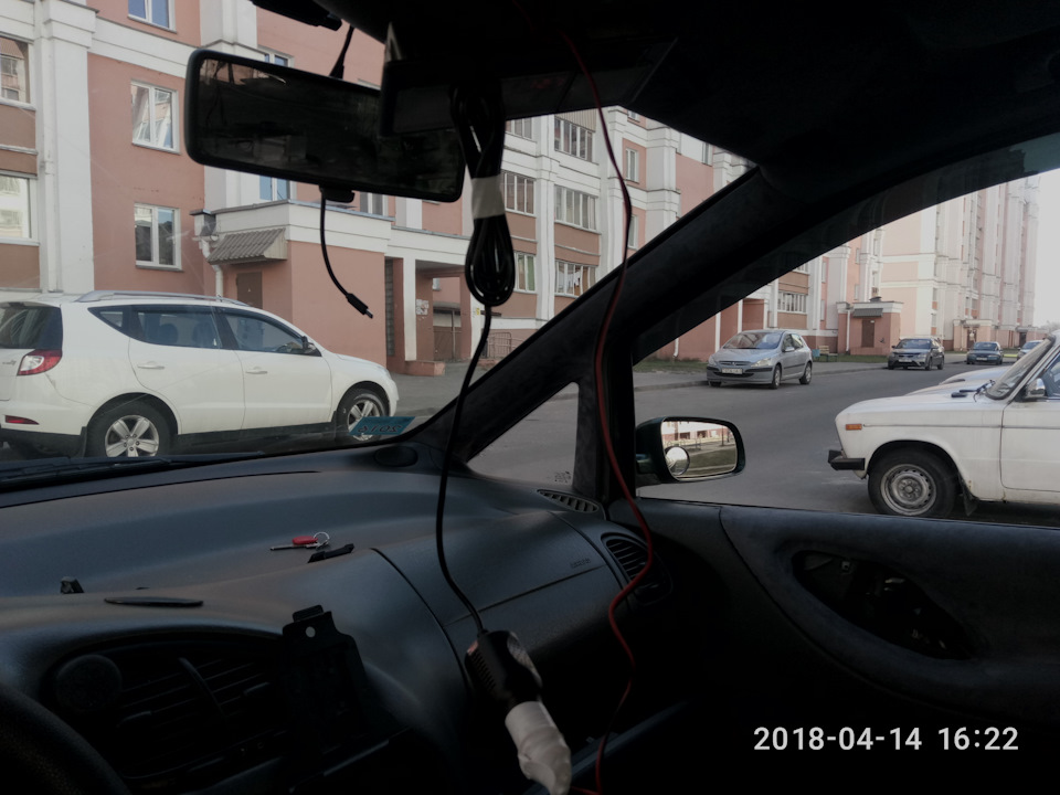 Установка sj4000 в машину