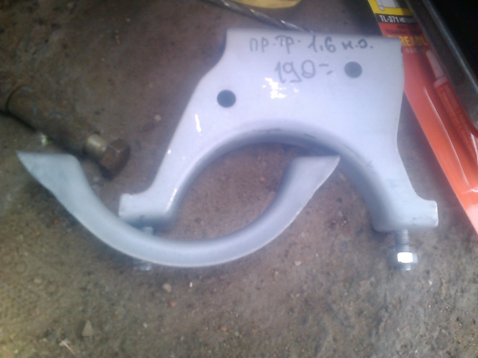 Замена кронштейна катколлектора. — Lada Калина седан, 1,6 л, 2006 года ...