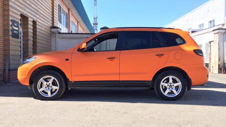 Hyundai Santa Fe 2.7. Неукротимая Девочка